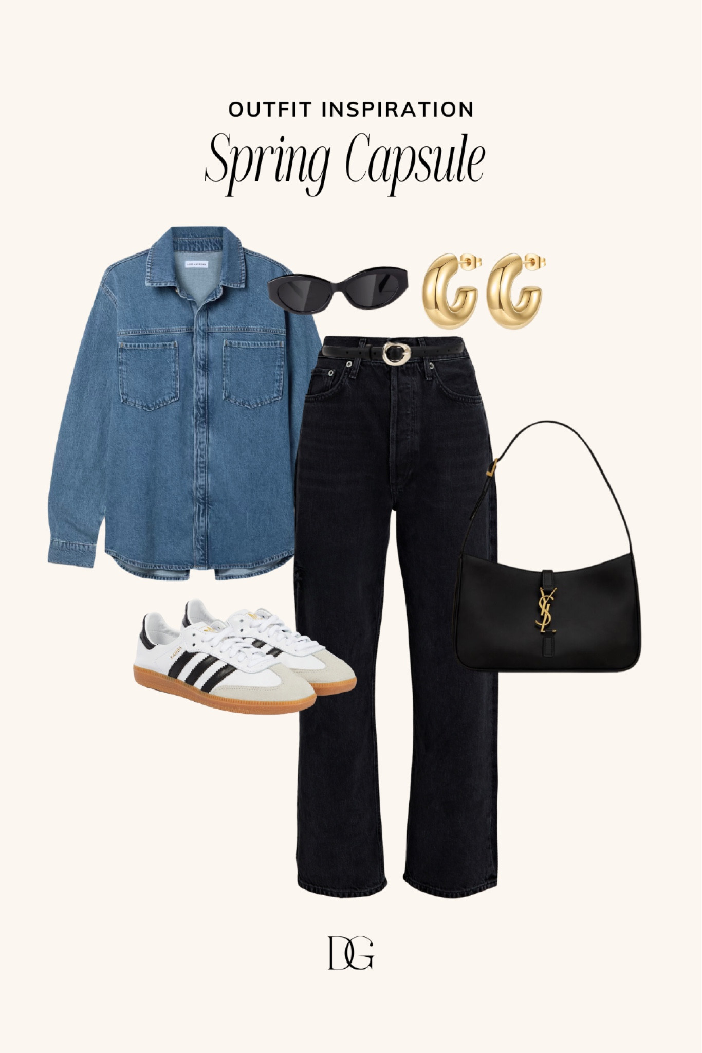 Spring Capsule Wardrobe for 2025 // Capsule wardrobe, spring outfits, spring outfit, spring staples, spring fashion, elevated spring outfit, casual spring outfit, simple spring outfit, neutral spring outfit, adidas samba outfit 


#LTKFindsUnder50 #LTKSeasonal #LTKFindsUnder100