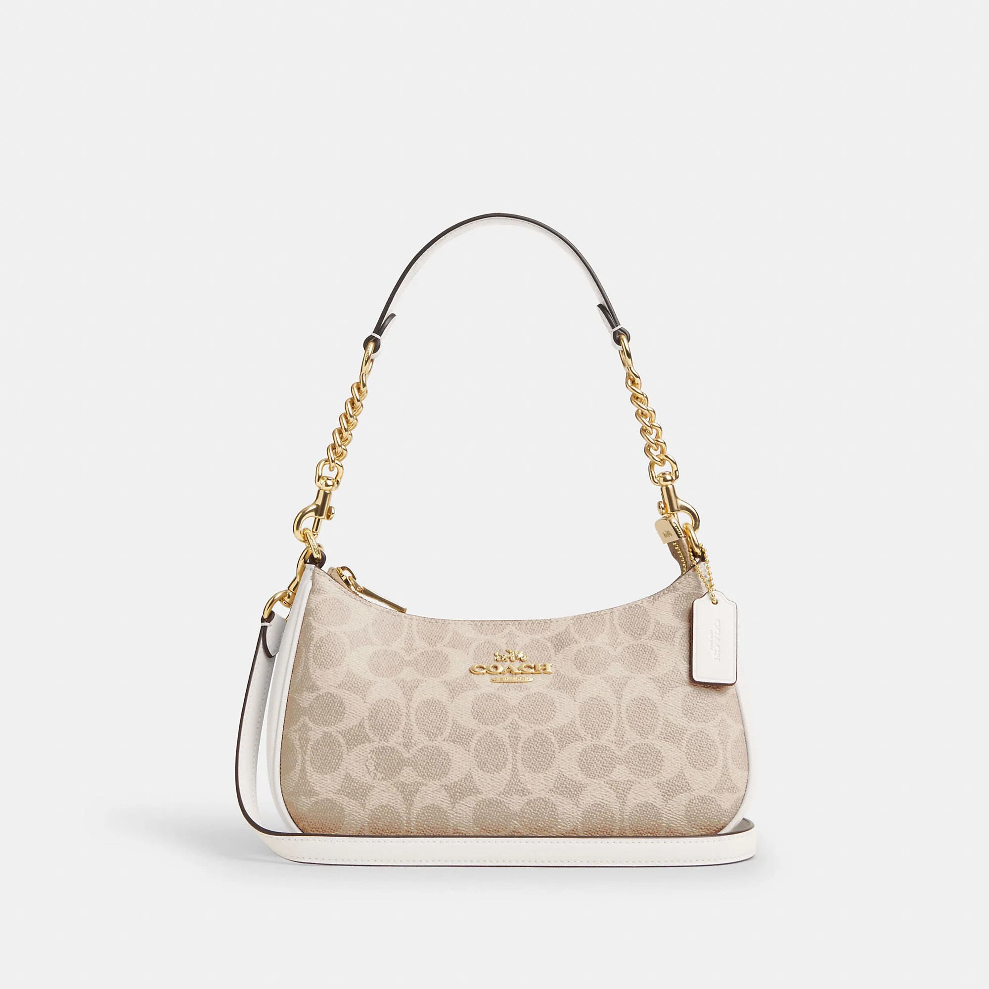 Coach Outlet Teri Shoulder Bag In Signature Canvas | Shop Simon