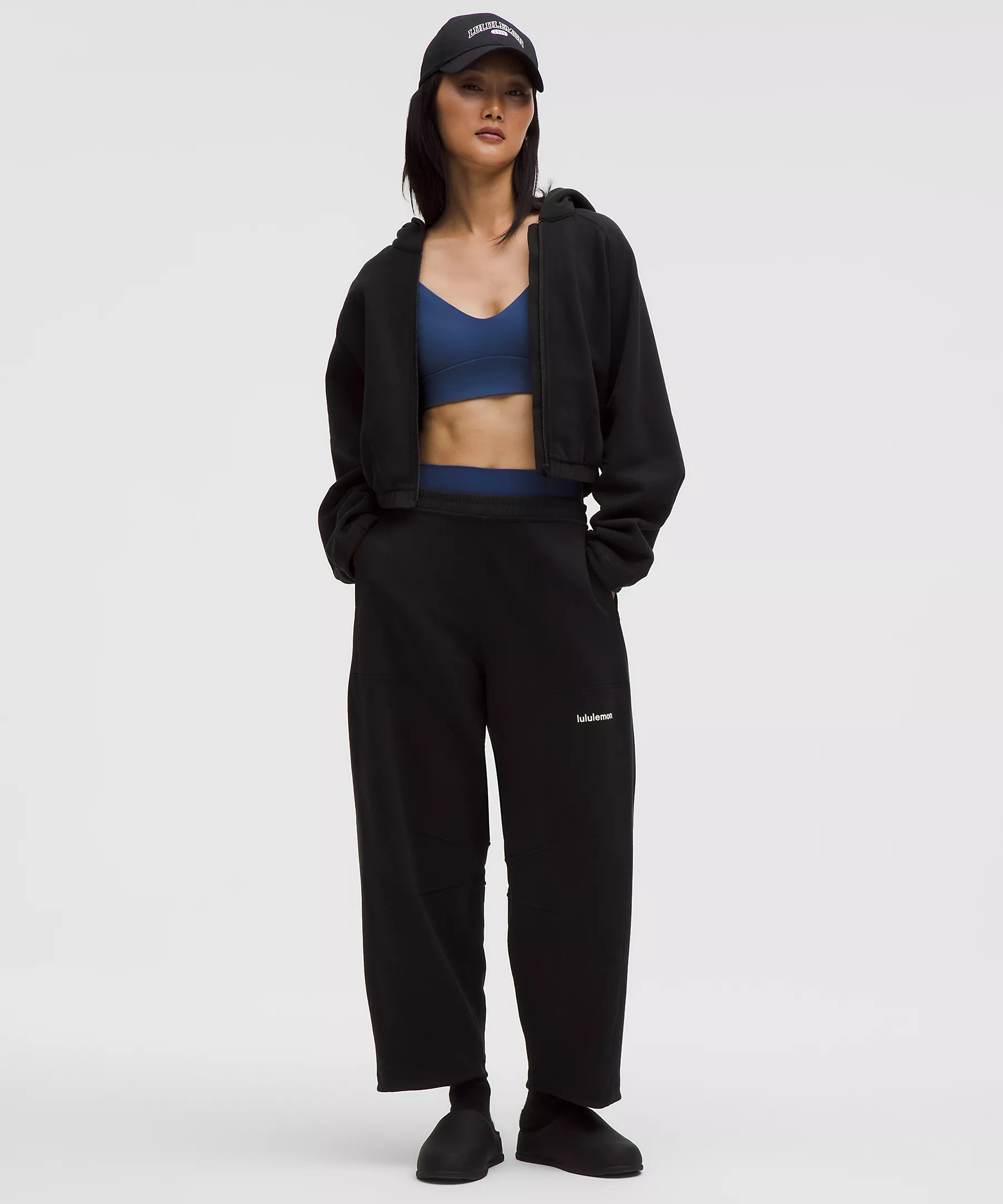 Loungeful Barrel-Leg High-Rise Cropped Pant | Lululemon (US)