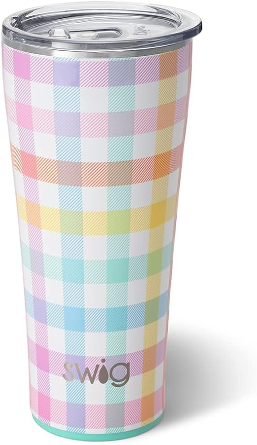 Swig Life XL 32oz Tumbler, Insulated Coffee Tumbler with Lid, Cup Holder Friendly, Dishwasher Saf... | Amazon (US)