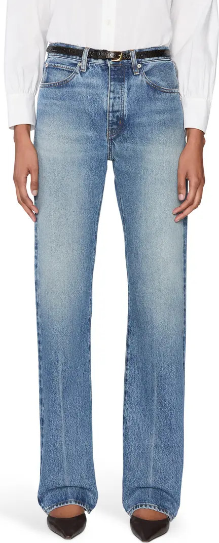 The Vertical High Waist Relaxed Straight Leg Jeans | Nordstrom