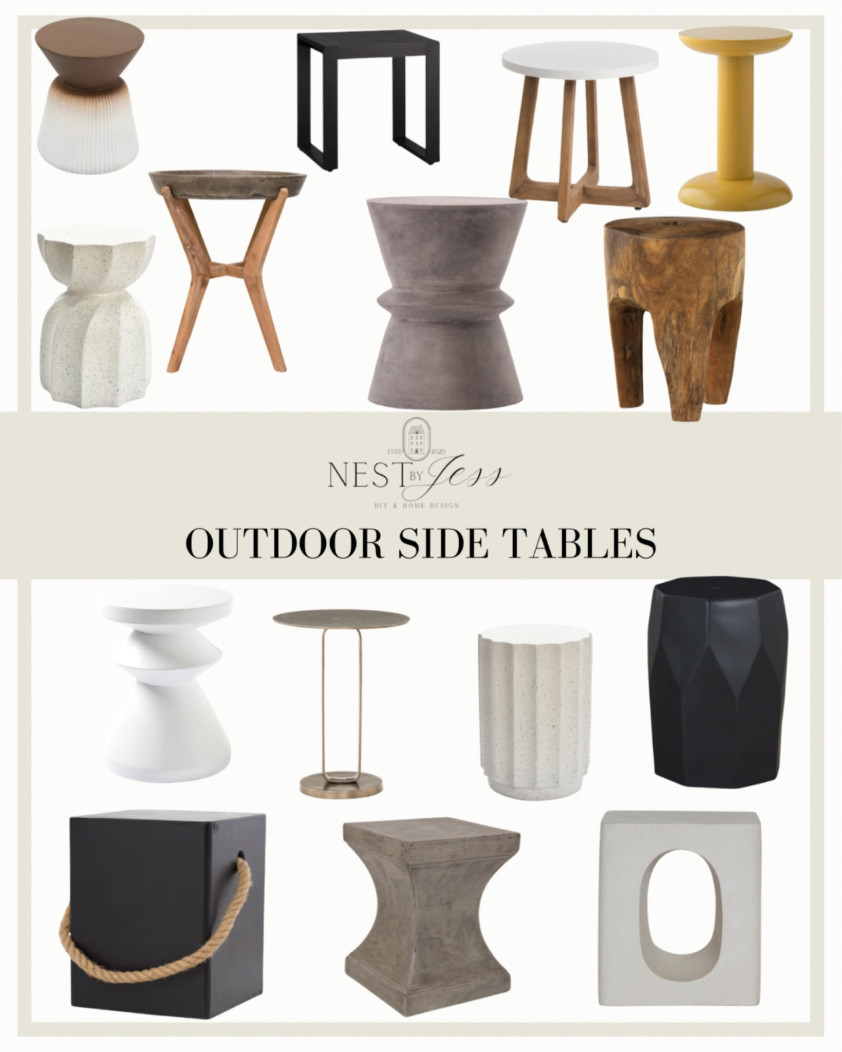 Outdoor side tables ☀️

Is there anything more luxurious than having a place to sit down your drink and magazine, while you take a dip in the pool? 

These outdoor accent tables go along way and add design and function to your outdoor spaces. I picked my favorite ones for my pool deck, but which one calls to you most ?

#LTKswim #LTKSeasonal #LTKhome