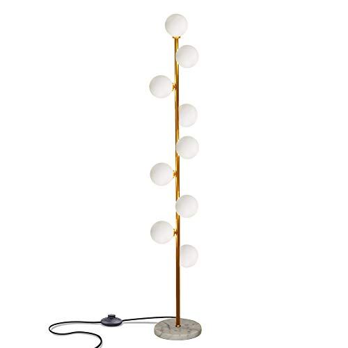Hsyile Lighting KU300198 Cozy Elegant Modern Creative Floor Lamp for Living Room,Bedroom,Office,9 Li | Amazon (US)