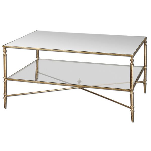 Gold Henzler Coffee Table | Bellacor