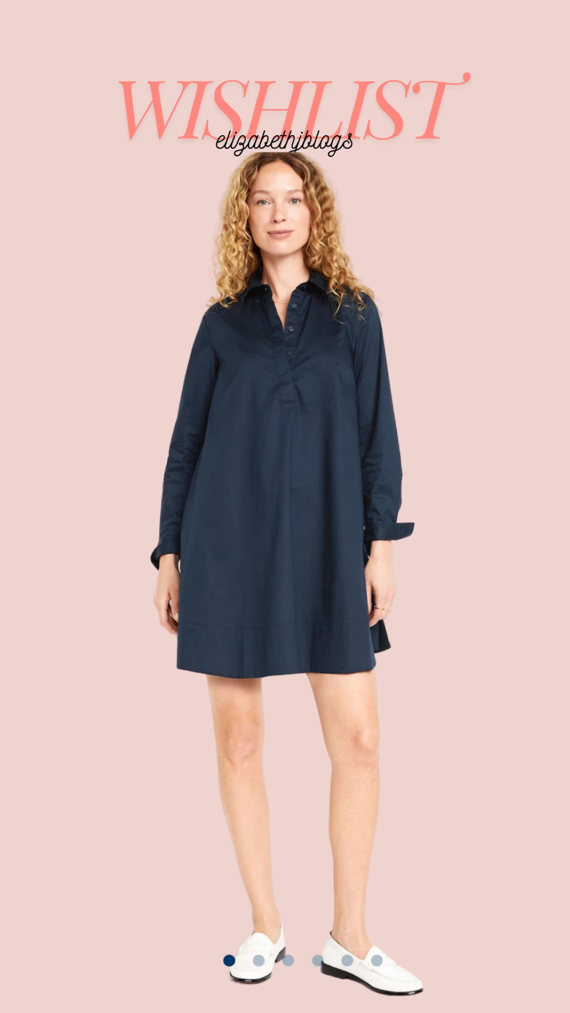 Shirt dress. Work dress. Work outfit. Fall outfit. Fall dress 