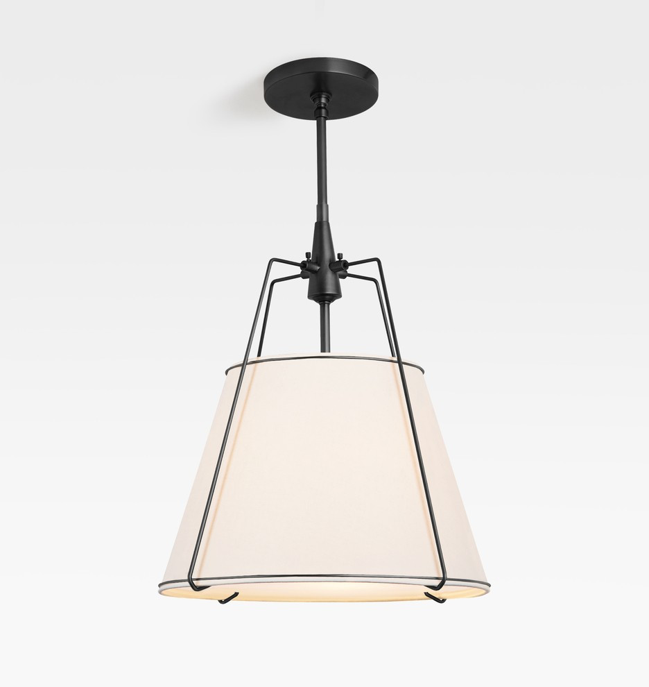 16" Conical Drum Pendant | Rejuvenation