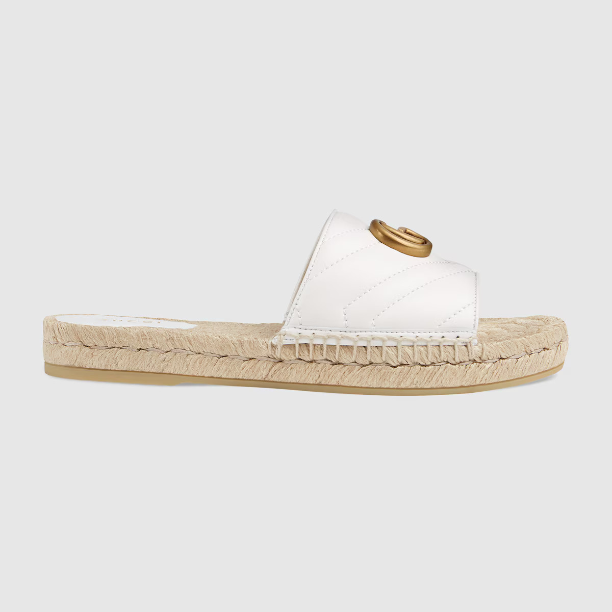 Leather espadrille sandal | Gucci (US)