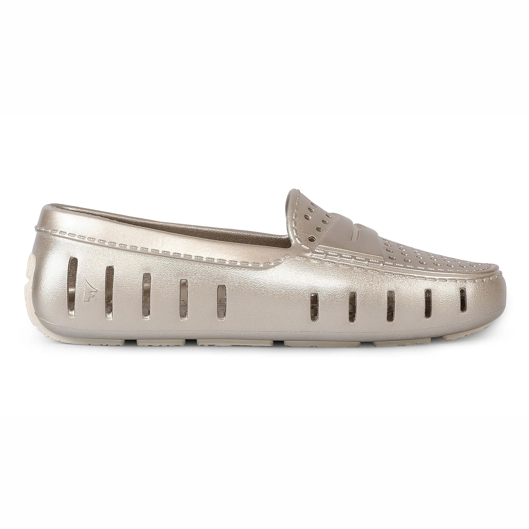 Women’s Posh 3.0 Driver Foam Shoe | White Gold/Cream | Floafers