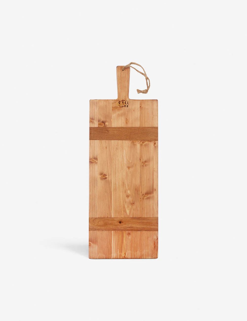 Handcrafted Rectangle Pine Serving Board | Lulu and Georgia 
