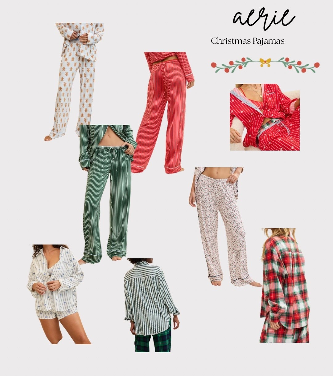The holidays are here and you don’t want to miss out on these cozy Aerie Christmas pajamas 🎄♥️


#LTKStyleTip #LTKHoliday #LTKSeasonal
