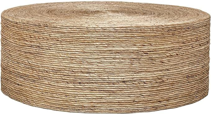 Uttermost Rora Wood Woven Round Coffee Table 25172 | Amazon (US)