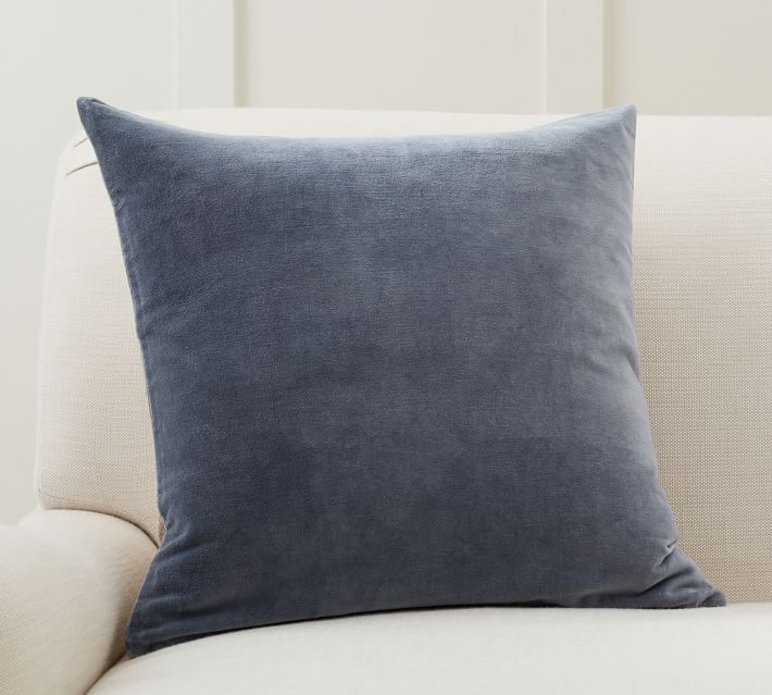 Velvet Linen Pillow Covers | Pottery Barn (US)