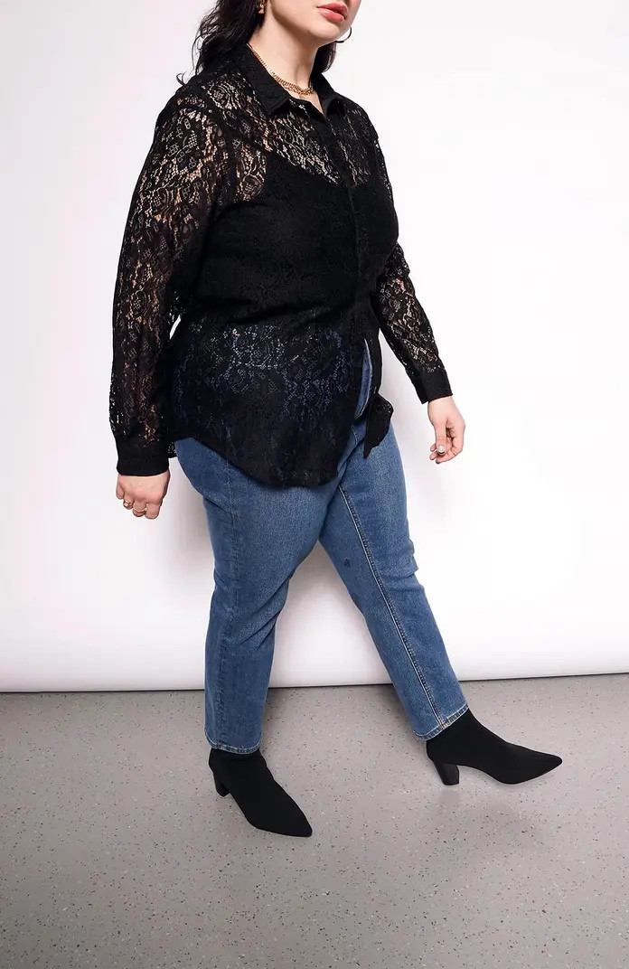 WILDFANG The Empower Long Sleeve Button Up | Nordstrom | Nordstrom