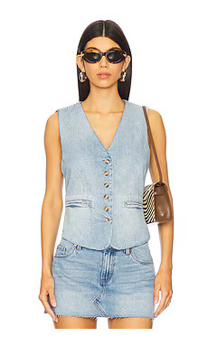 BLANKNYC Denim Vest in Head To Head from Revolve.com | Revolve Clothing (Global)