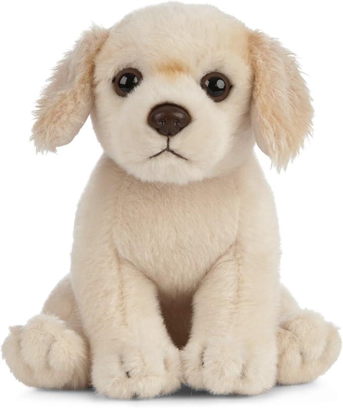 Living Nature Golden Retriever Puppy, Realistic Soft Cuddly Dog Toy, Naturli Eco-Friendly Plush, ... | Amazon (US)