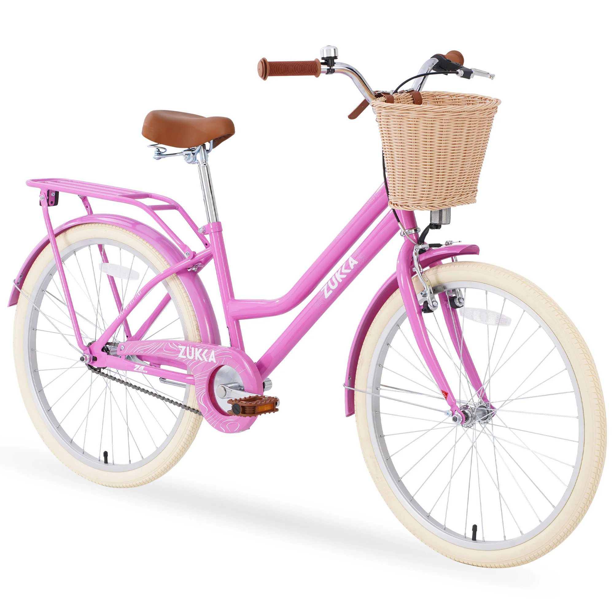 Bybafun 24-in Women's Bike one_size in Pink | YA1300309 | Lowe's