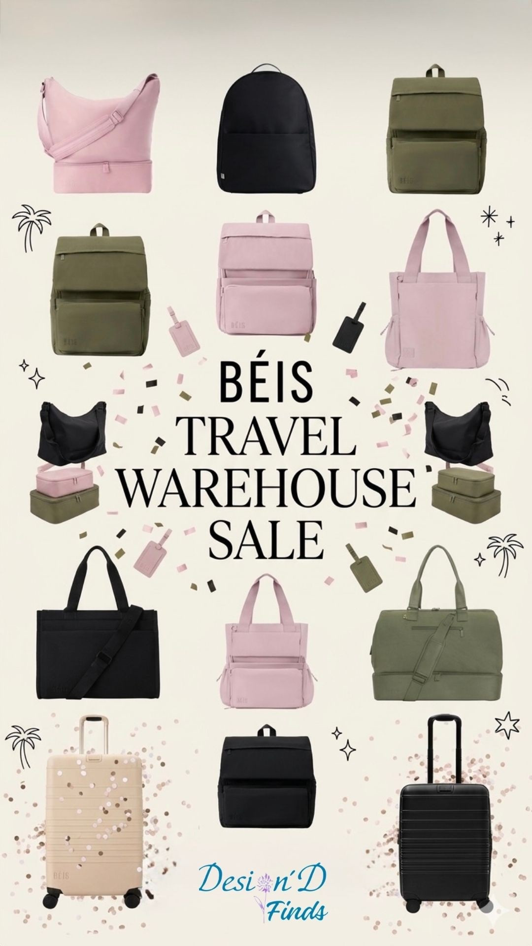 Don't miss out on these incredible deals on all your favorite travel essentials—from sleek luggage and versatile backpacks to must-have totes and cosmetic cases. It’s the perfect time to upgrade your travel game before the next adventure.
Up to 50% off on all these finds, linked here!

@beistravel 
#beistravel #travel #sale 

#LTKTravel #LTKSaleAlert #LTKmomlife