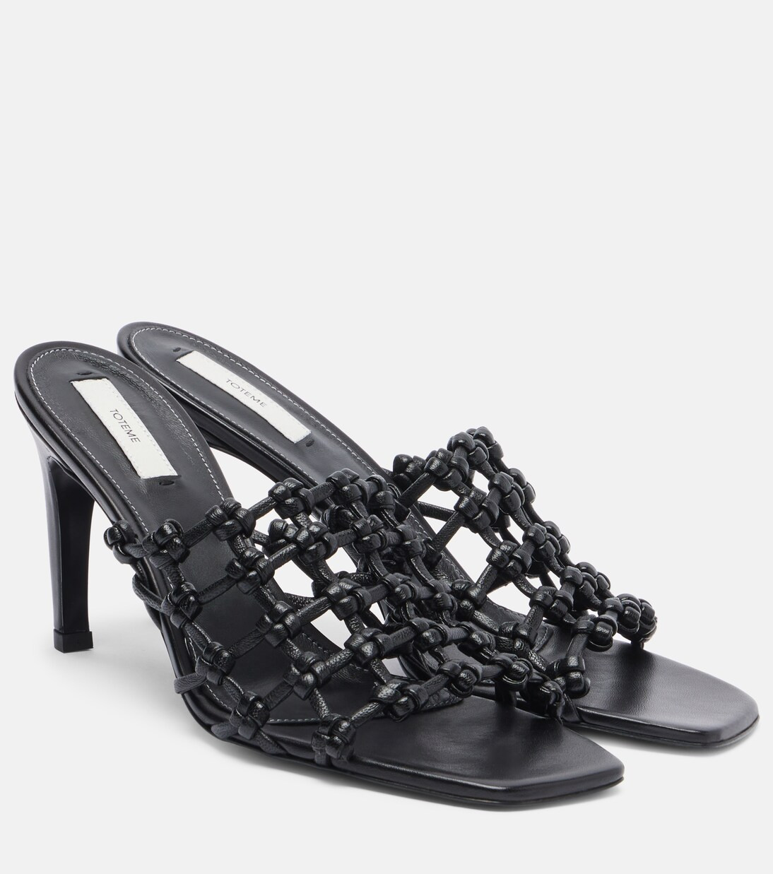 Woven leather sandals | Mytheresa (US/CA)