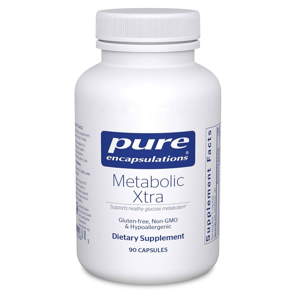 Pure Encapsulations Metabolic Xtra | Supplement to Support Carbohydrate Metabolism, and Homeostas... | Amazon (US)