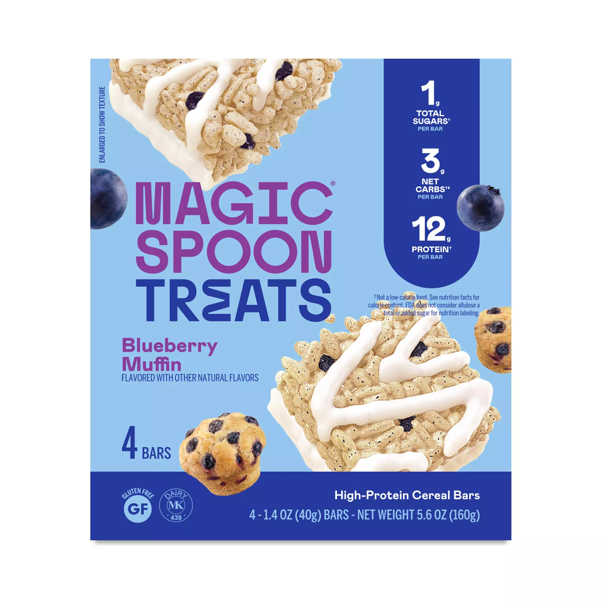 Magic Spoon, Protein Cereal Bar Treats, Blueberry Muffin | Thrive Market