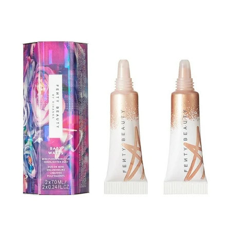 Fenty Beauty by Rihanna Mini Baby Watts Fluid Freestyle Highlighter Duo | Walmart (US)