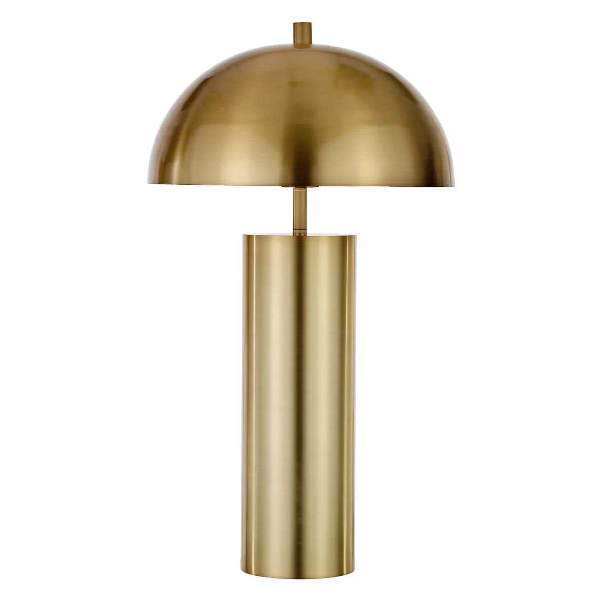 Hudson and Canal 27" Tall Table Lamp with Metal Shade Brass: Mid-Century Modern, UL Listed, E26 S... | Target