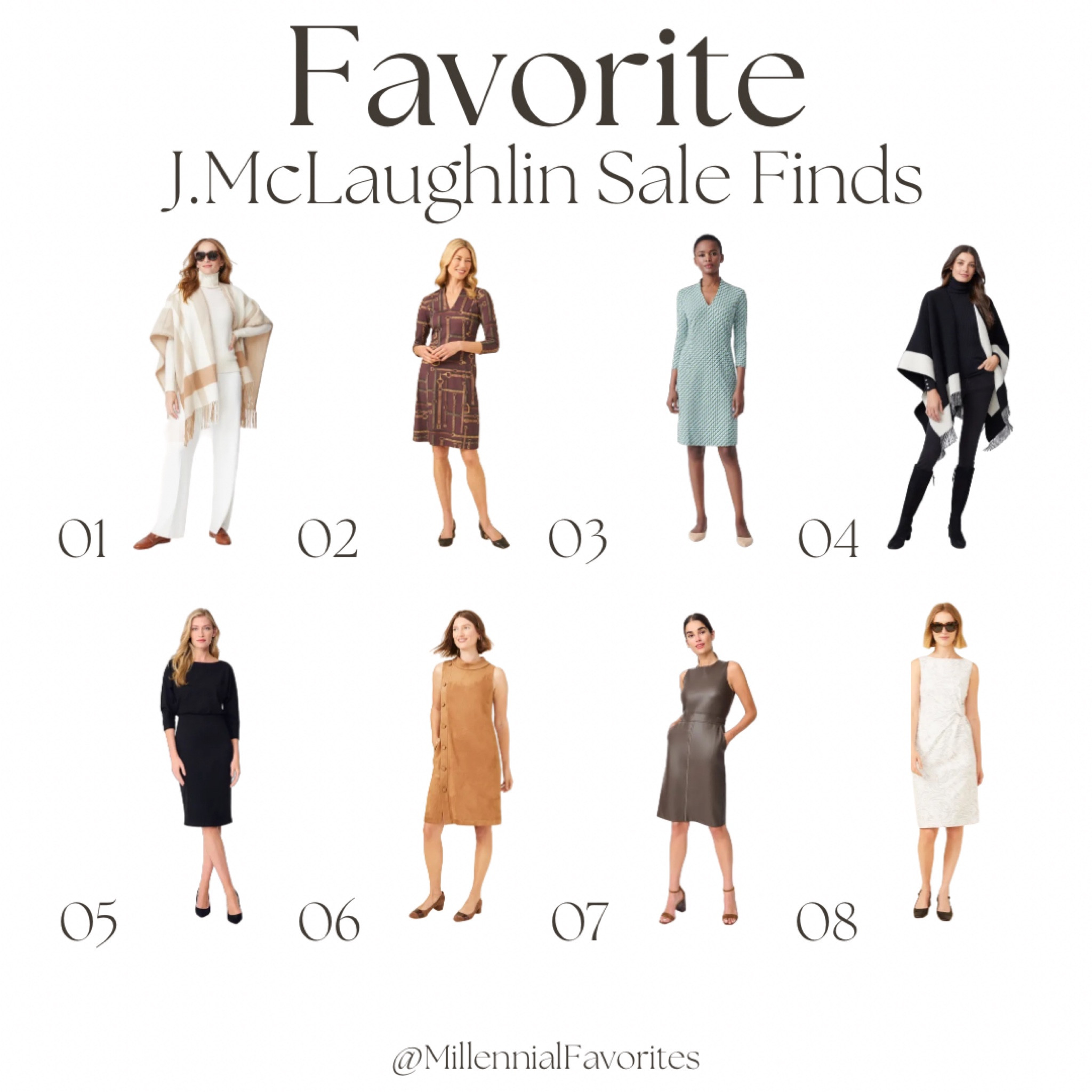 These are a few of my favorite J.McLaughlin sale finds! Act fast! Sale finds are an extra 40% off! 

#jmclaughlin #jmclaughlinsale #salealert


#LTKsalealert #LTKMostLoved #LTKstyletip