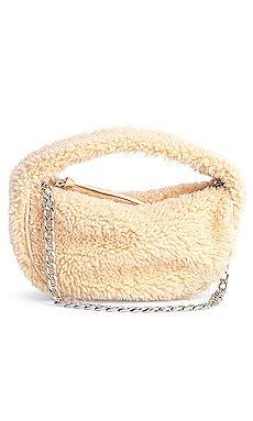 BY FAR Baby Cush Shoulder Bag in Sable from Revolve.com | Revolve Clothing (Global)