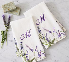 Monique Lhuillier Provence Guest Towels - Set of 2 | Pottery Barn (US)