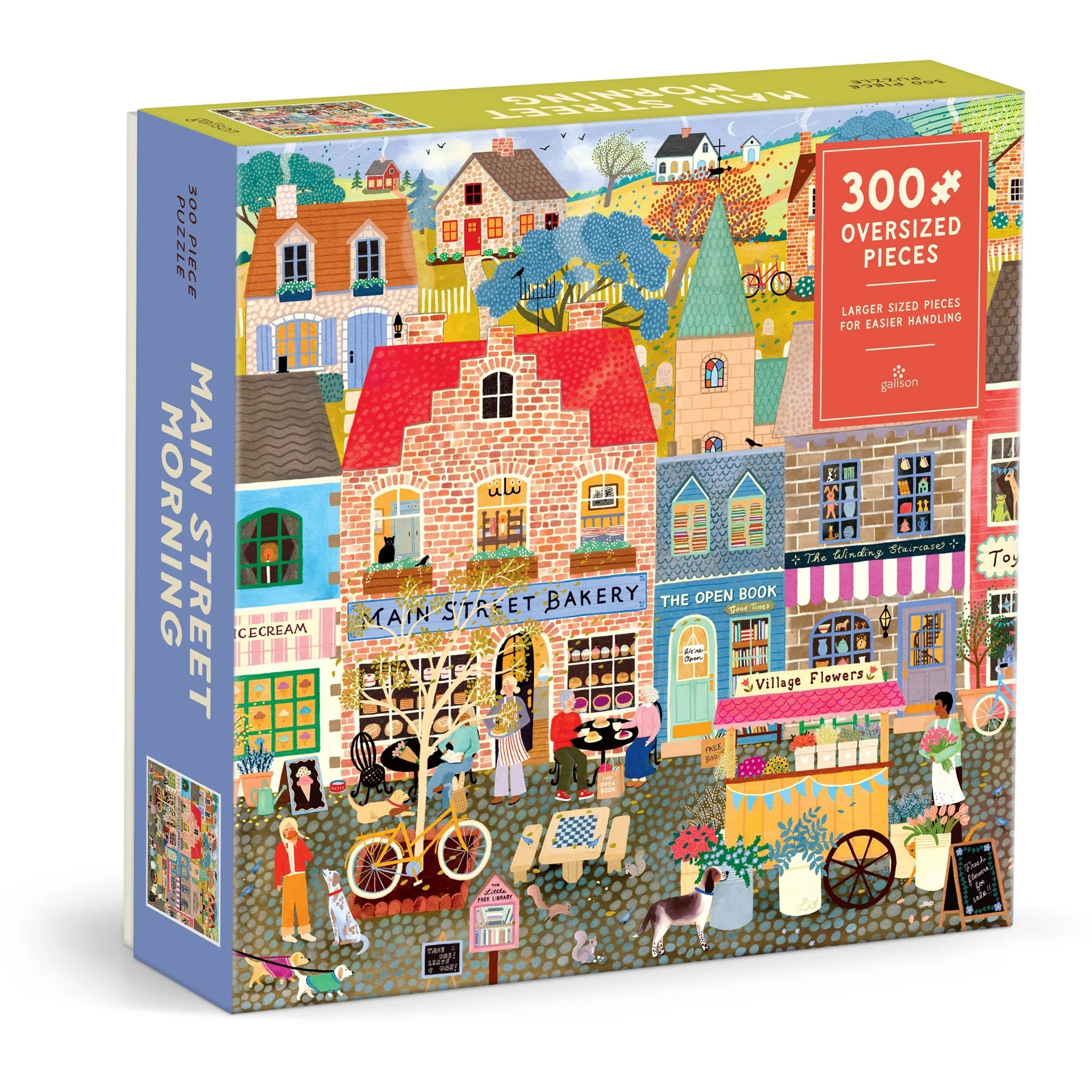 Main Street Morning 300 Piece Puzzle | Galison