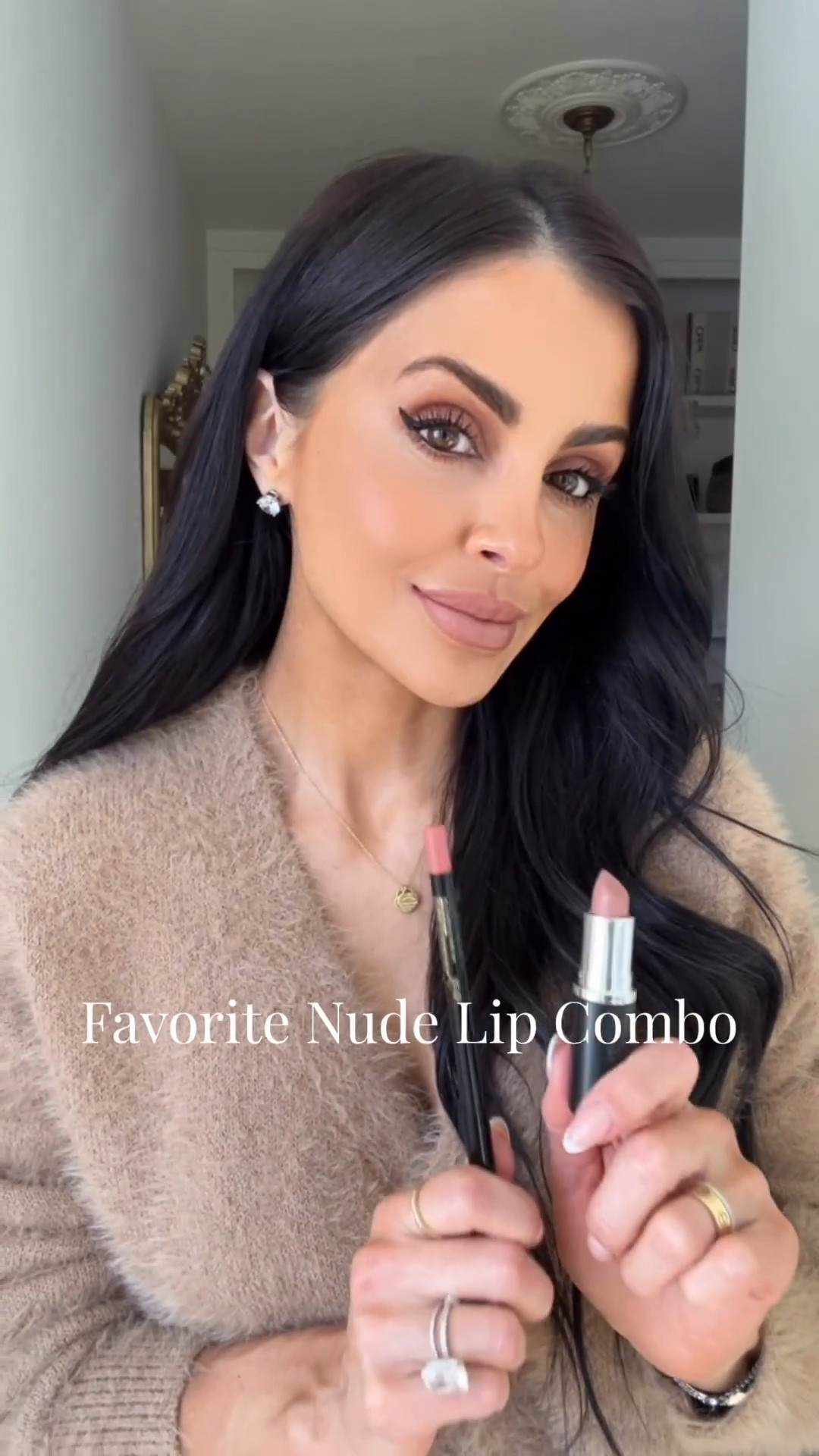 My favorite nude lip combo right now! 
Hourglass liner wearing shade Tempt 3
Mac lipstick wearing shade modesty
Also wearing:
Bronzing face drops wearing shade 3
Hourglass concealer wearing shade sepia 5
Victoria Beckham contour stylus wearing shade sandstone 

#LTKBeauty #LTKgrwm #LTKOver40