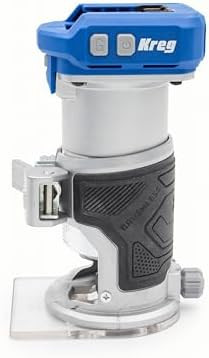 Kreg 20V Ionic Drive 1/4 Inch Trim Router - Cordless 20V for Woodworking - Micro-Adjustment Trim ... | Amazon (US)