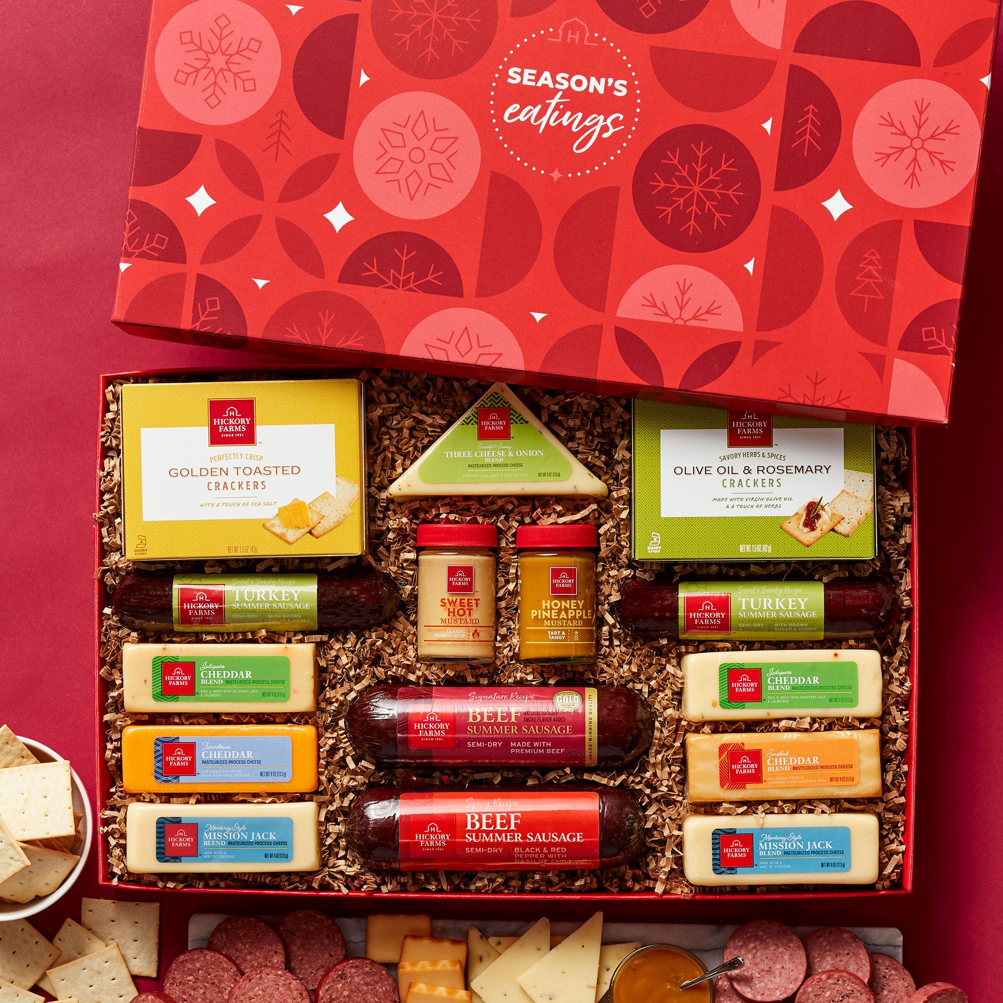 Season's Eatings Hearty Party Gift Box | Hickory Farms