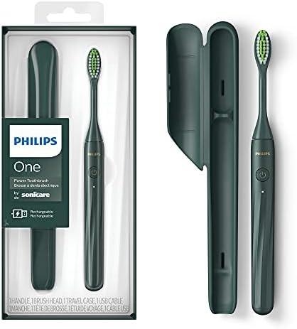 Philips One by Sonicare Rechargeable Toothbrush, Sage, HY1200/08 | Amazon (US)