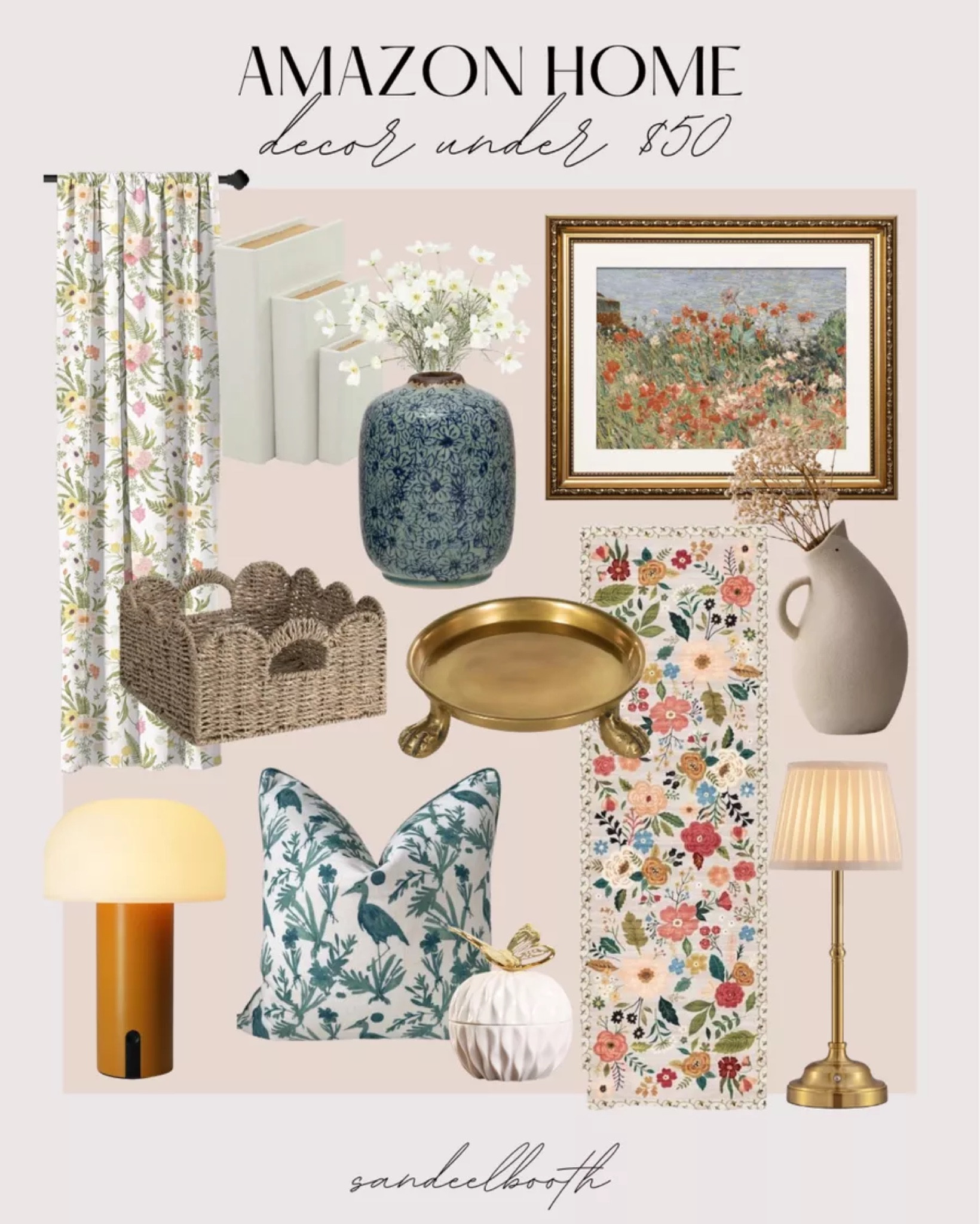 Amazon Home Decor under $50!! home decor. amazon. under $50. new home. living room. decor. lamp. pillow. rug. curtains. vase. wall art.

#LTKStyleTip #LTKHome #LTKFindsUnder50