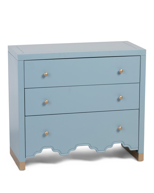Three Drawer Side Table | TJ Maxx