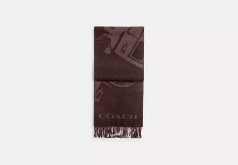 Horse And Carriage Cashmere Muffler | Coach (US)