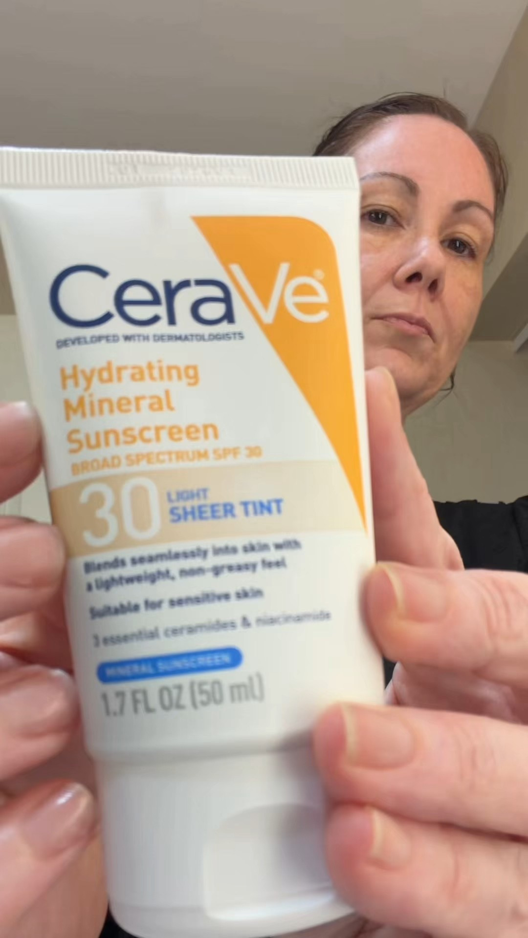 I finally found a mineral sunscreen that doesn't break me out, plus it's tinted, so l look out together just by wearing my sunscreen. 

If you have sensitive skin, rosacea, acne-prone skin, or hate greasy SPF, you NEED to give this one a try.

CeraVe Hydrating Mineral Sunscreen gives broad-spectrum SPF 30 with a lightweight, hydrating finish thanks to ceramides + hyaluronic acid.

100% mineral (zinc oxide + titanium dioxide)

Fragrance-free, no stinging eyes

Dermatologist-developed

Layers beautifully under makeup

#LTKselfcare #LTKBeauty #LTKmorningroutine