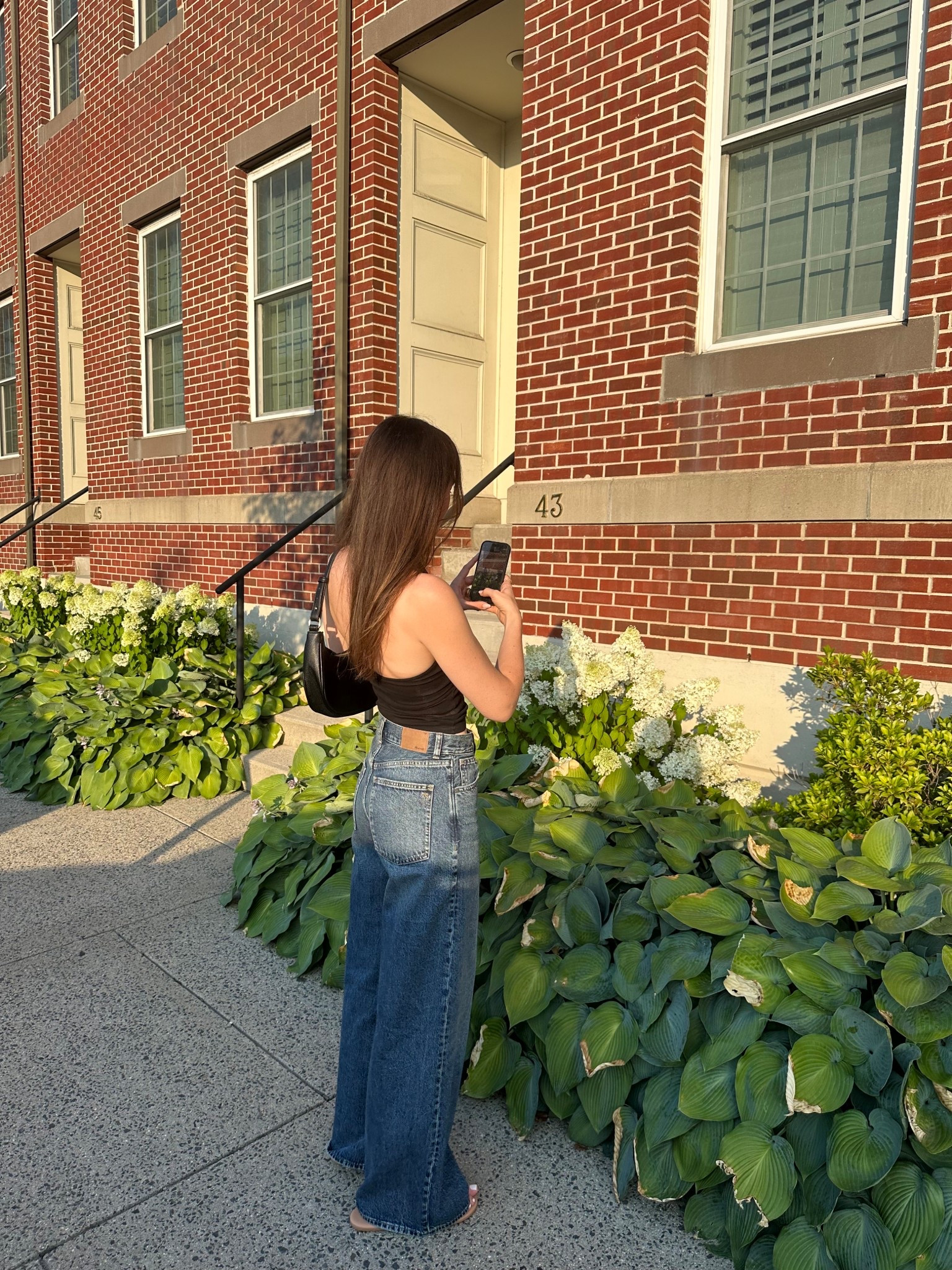 GNO Dinner Outfit!! My go to wide leg, cool girl jeans 🤍

#LTKSeasonal #LTKStyleTip #LTKFindsUnder100