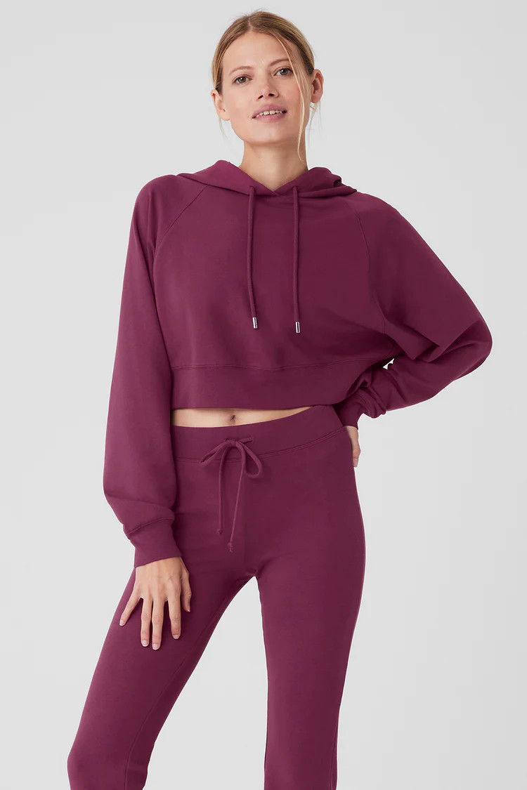 Cropped Double Take Hoodie | Alo Yoga (US)
