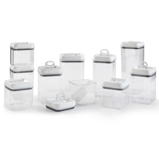Better Homes & Gardens 10 pack Flip-Tite Food Storage Containers with Scoop and Labels | Walmart (US)