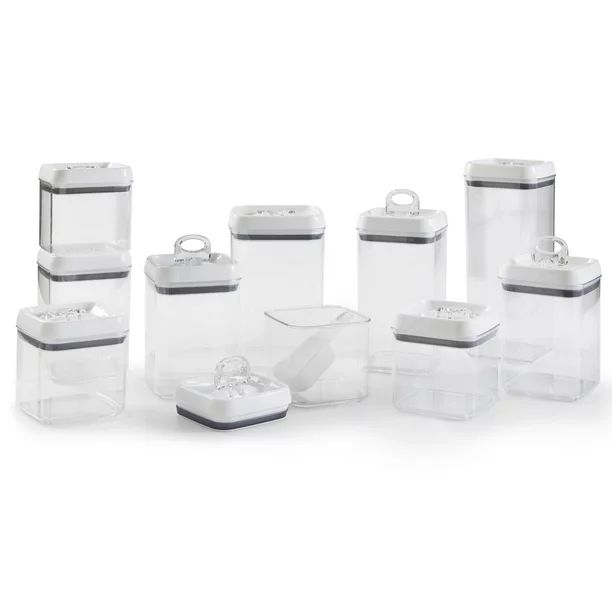 Better Homes & Gardens 10 pack Flip-Tite Food Storage Containers with Scoop and Labels | Walmart (US)