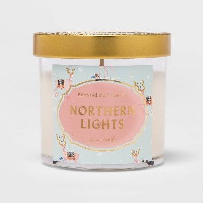 4.1oz Lidded Glass Jar Candle Northern Lights - Opalhouse™ | Target