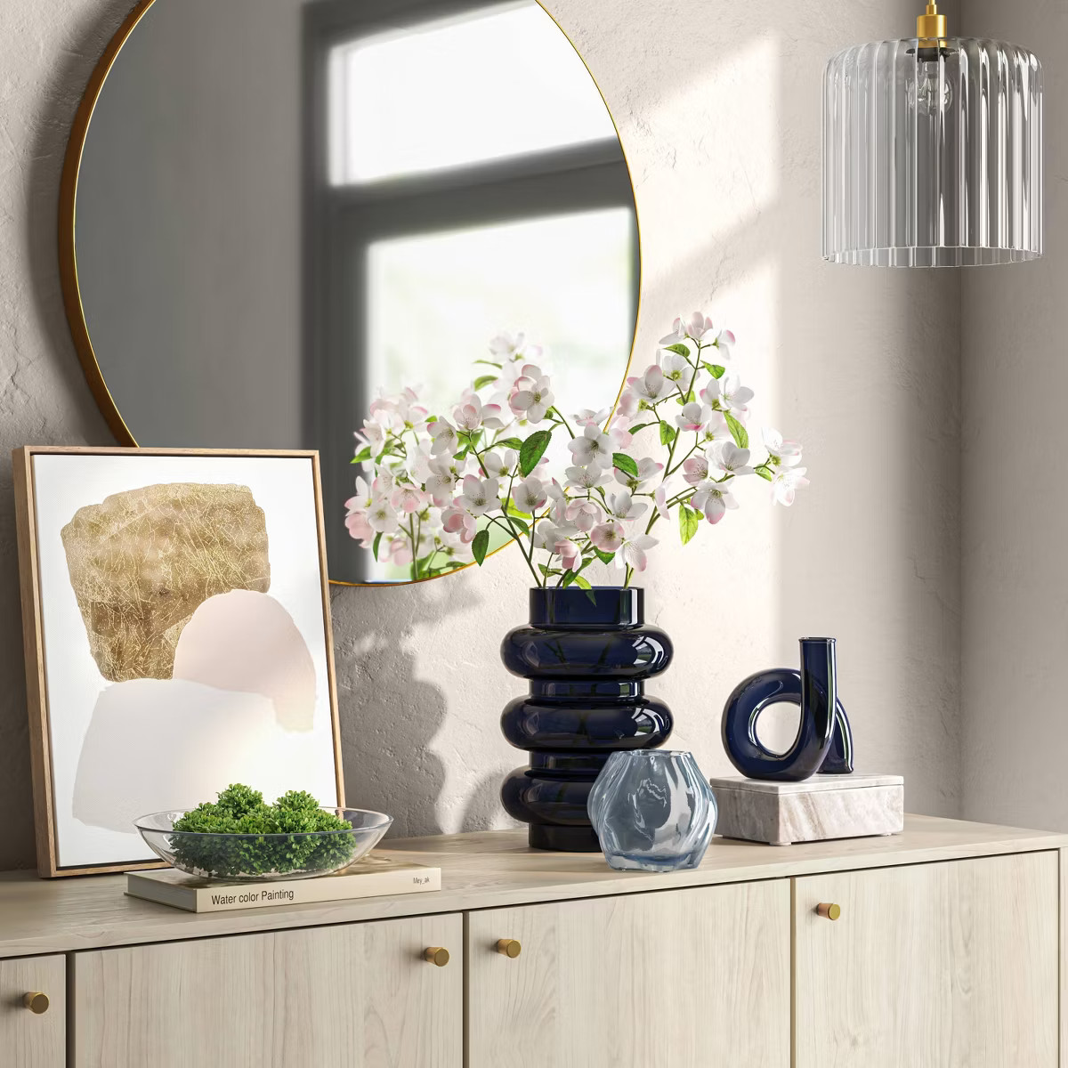 Modern Glass Loop Vase - Threshold™ | Target