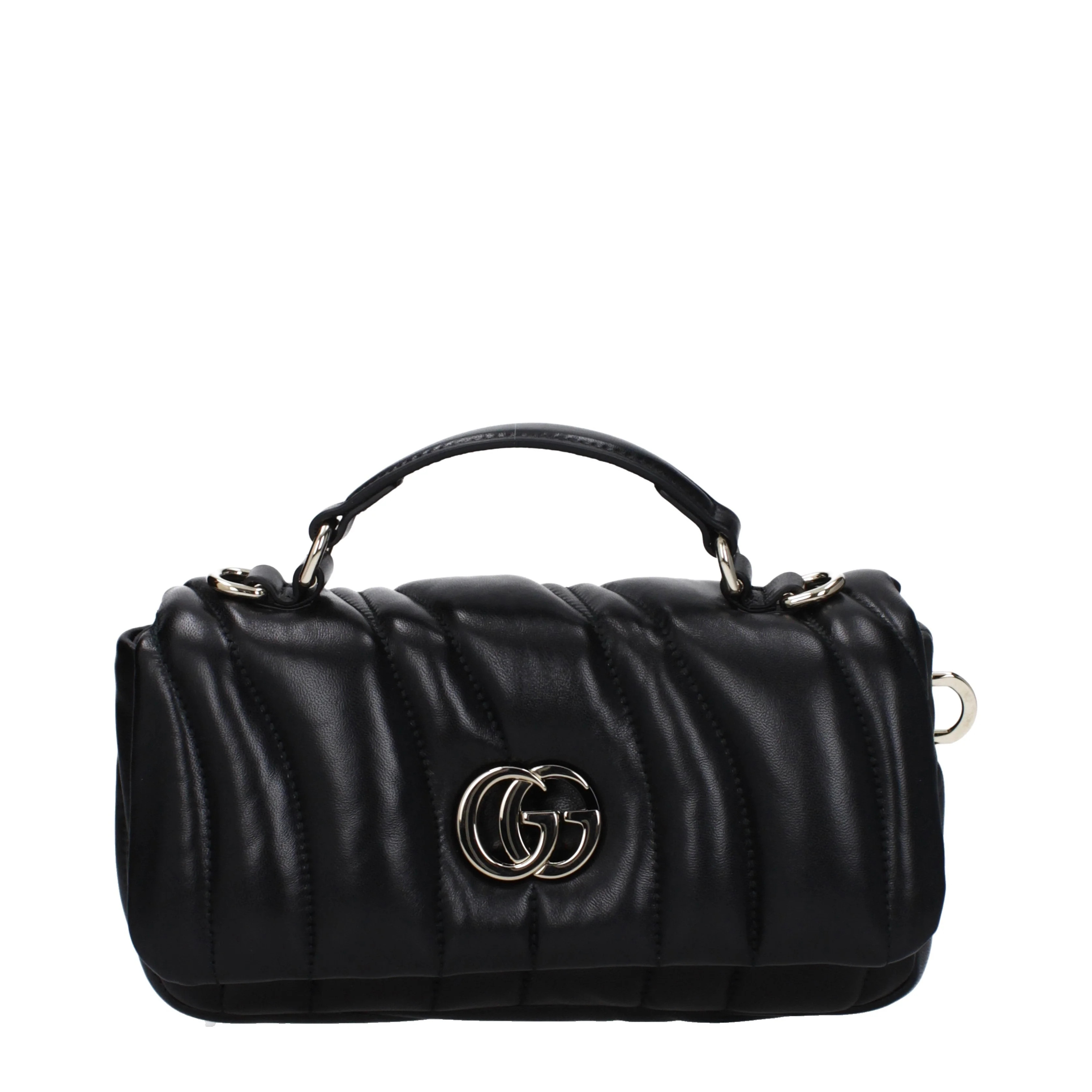 Gucci Hand Bags Women Leather Black One size | Balardi