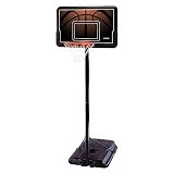 Lifetime 90040 Height Adjustable Portable Basketball System, 44 Inch Backboard, Black/Orange | Amazon (US)