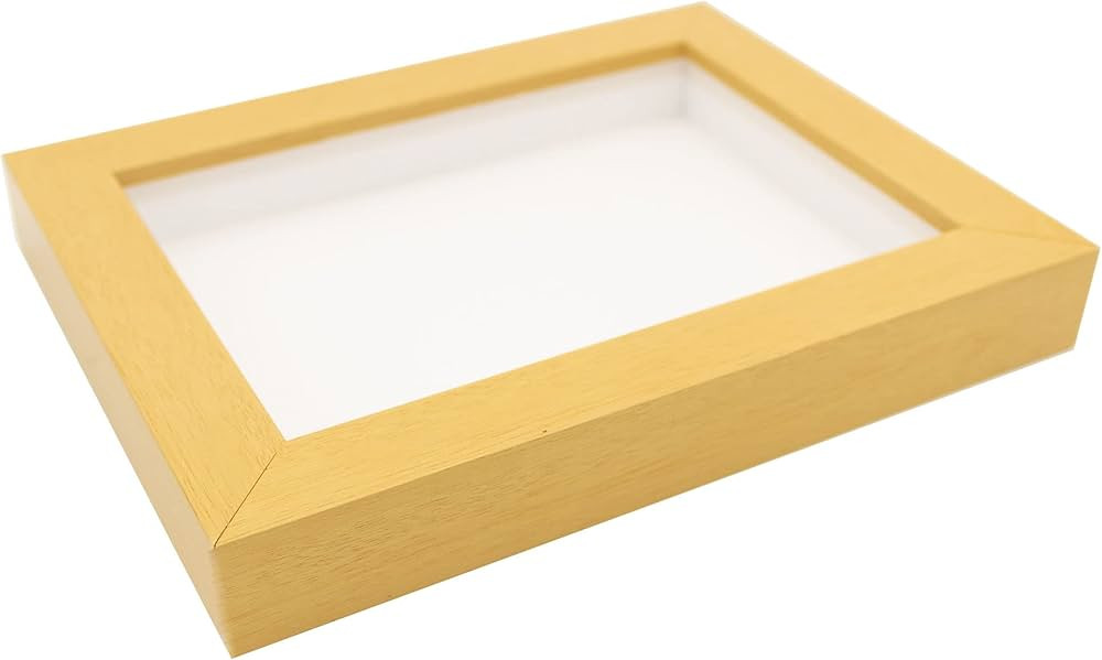 CountryArtHouse Natural 20x30 Wood Shadow Box Display Frame with White Acid-Free Backing UV Acryl... | Amazon (US)