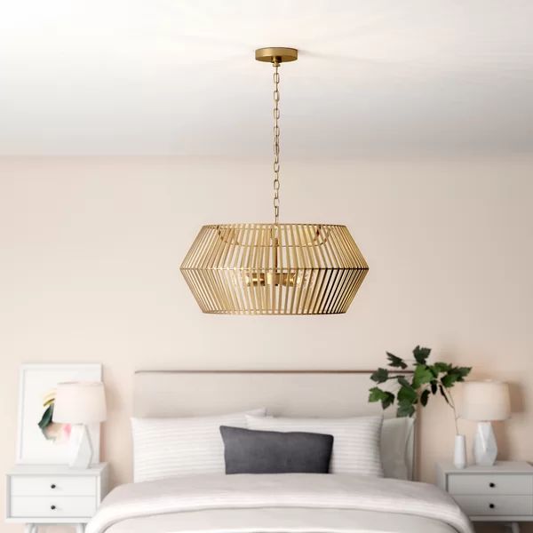 Pirkle 4 - Light Unique Geometric Chandelier | Wayfair North America