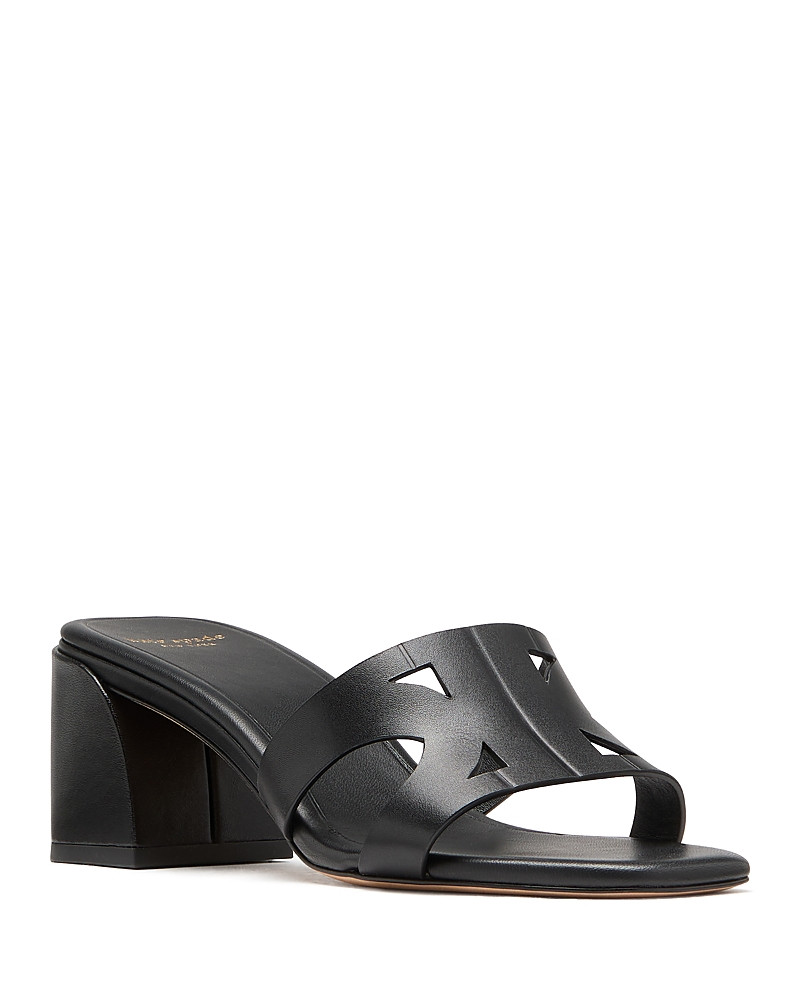 kate spade new york Women's Double K Block Heel Sandals | Bloomingdale's (US)