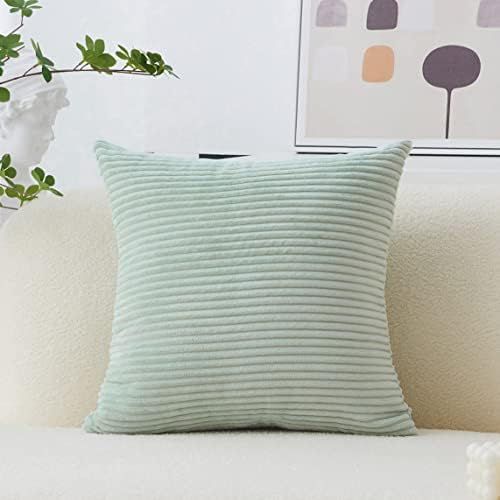 Home Brilliant Pillow Covers 18x18 Decorative Throw Pillows for Couch Mint Green Throw Pillow Covers | Amazon (US)